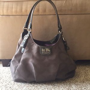 Coach Signature Collection Handbag with Dustbag